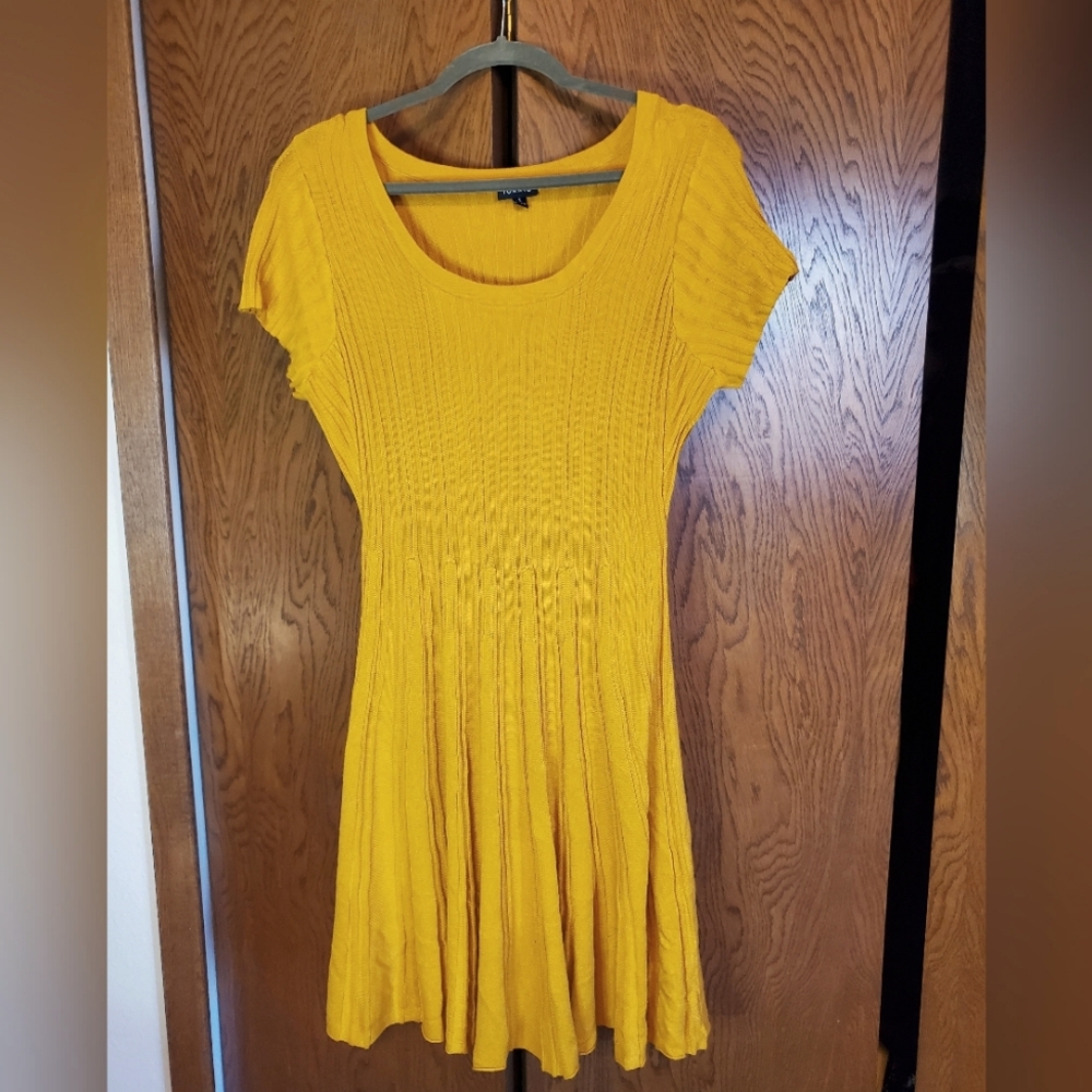 Mini Sweater Skater Dress